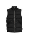 Seamless Tunnel Nylon Down Vest Black - STONE ISLAND - BALAAN 2