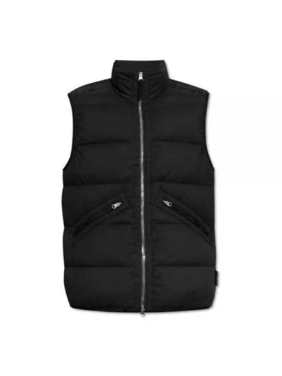 Seamless Tunnel Nylon Down Vest Black - STONE ISLAND - BALAAN 2