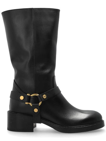 Chloé Dakota Heeled Boots, Women's, Black - CHLOE - BALAAN 1