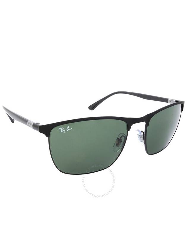 Ray Ban Green Square Unisex Sunglasses RB3686 186/31 57 - RAY-BAN - BALAAN 2