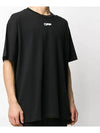 Wave Line Short Sleeve T-Shirt Black - OFF WHITE - BALAAN 4