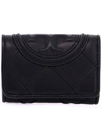 Fleming Small Half Wallet Black - TORY BURCH - BALAAN 2