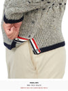 4 Bar Cable Knit Top Grey - THOM BROWNE - BALAAN 8