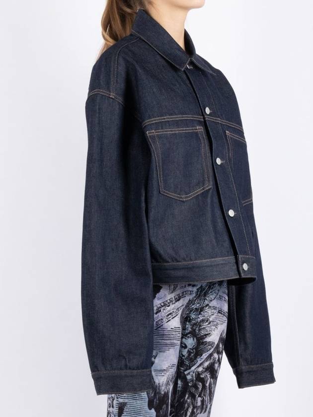 Marko U New Denim Jacket Navy - ACNE STUDIOS - BALAAN 3