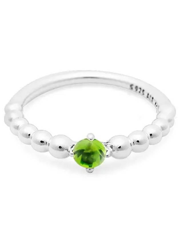 August Spring Silver Ring Green - PANDORA - BALAAN 2