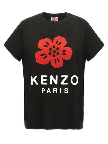 Short Sleeve T-Shirt FE62TS1404SO99J Black - KENZO - BALAAN 1