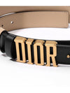 D Fence 30MM Smooth Calfskin Reversible Belt Black - DIOR - BALAAN 3