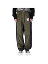 Logo Patch Two-tone Cargo Wide Pants Black - MIHARA YASUHIRO - BALAAN 2