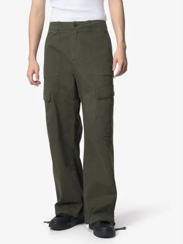 A COLD WALL Ando Cargo Trousers Pants Dark Olive ACWMB209DARKOL - A-COLD-WALL - BALAAN 1