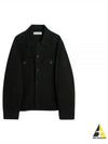 Men's Evening Brushed Cotton Jacket Black - OUR LEGACY - BALAAN 2