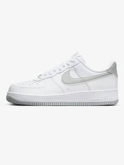 Air Force 1 07 Low Top Sneakers White Light Smoke Grey - NIKE - BALAAN 2