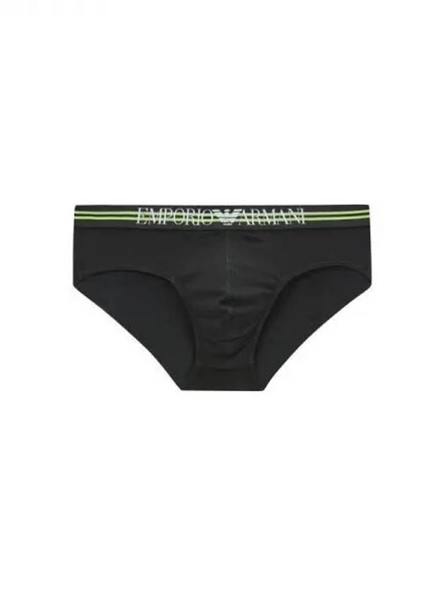 UNDERWEAR Men s Double Line Logo Band Briefs Black 271842 - EMPORIO ARMANI - BALAAN 1