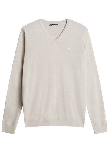 Men's Lymann Knit Sweater Moonbeam - J.LINDEBERG - BALAAN 1