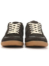 Men's German Army Replica Low Top Sneakers Black - MAISON MARGIELA - BALAAN.