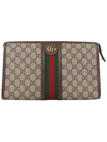 598234 GG Supreme Ophidia Clutch Bag Chain Strap 34259K 1 - GUCCI - BALAAN 1