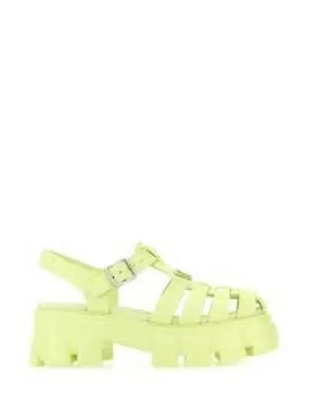 Monolith Rubber Sandals Green - PRADA - BALAAN 2