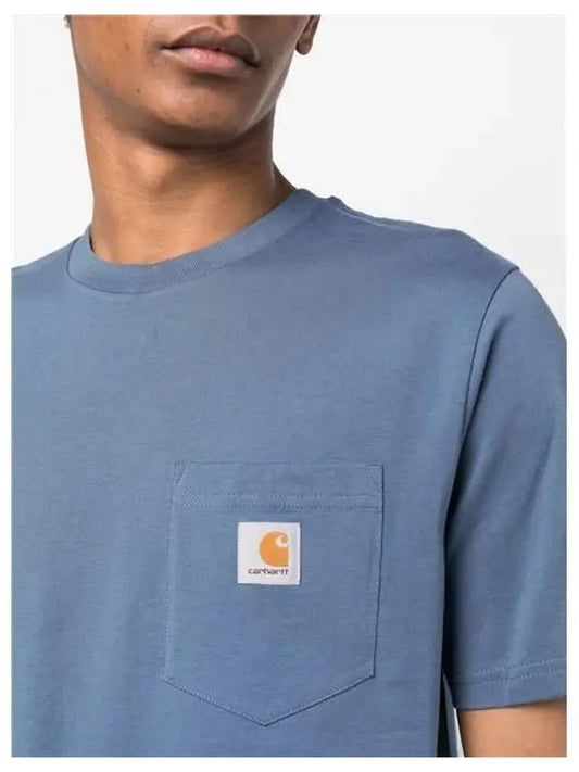 WIP I030434 Pocket Logo Patch Short Sleeve T Shirt - CARHARTT - BALAAN 2