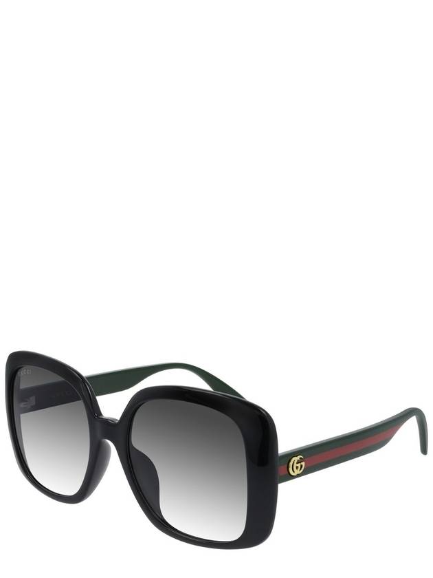 Eyewear Square Frame Sunglasses Black - GUCCI - BALAAN 3