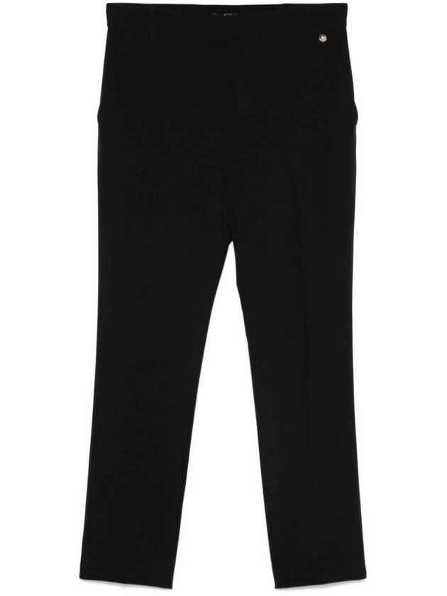 Liu Jo Stretch Pants With Pressed Crease - LIU JO - BALAAN 1