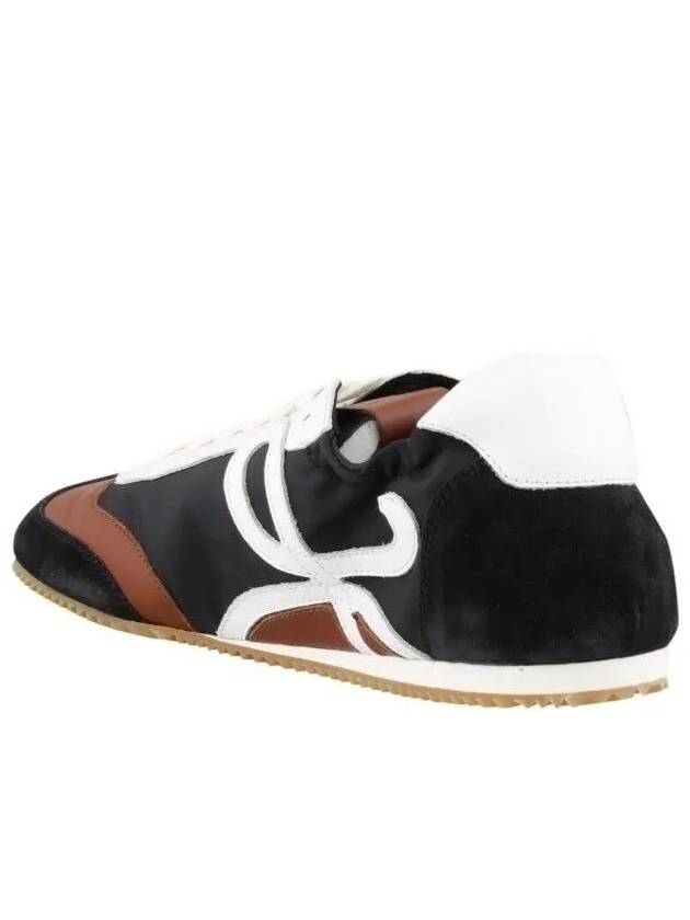 Anagram Low Top Sneakers Brown Black - LOEWE - BALAAN 3