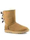 Bailey Bow 2 Shorts Winter Boots Chestnut - UGG - BALAAN.