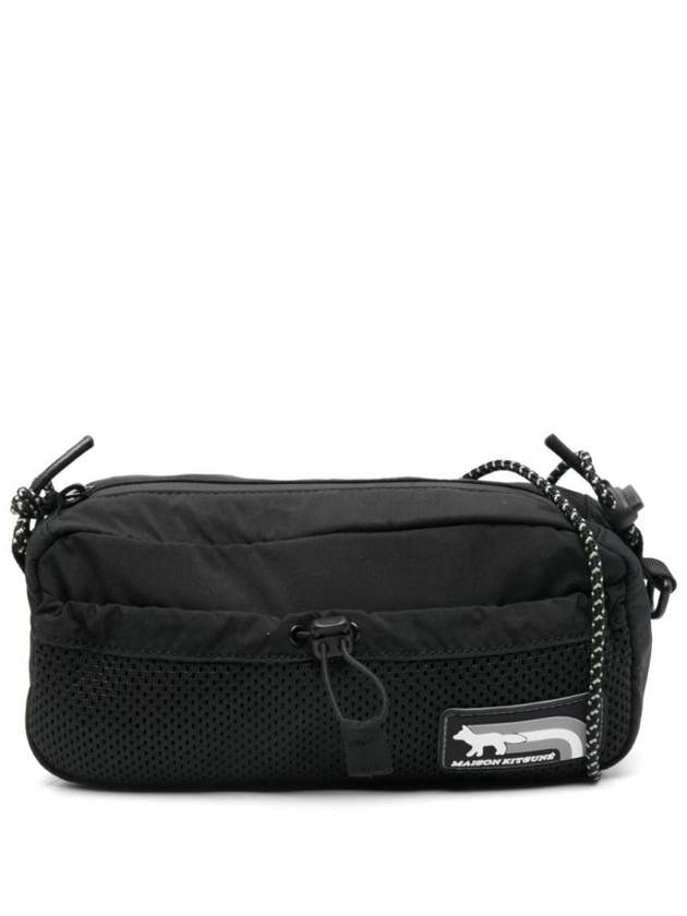 Flash Fox Cross Bag Black - MAISON KITSUNE - BALAAN 1