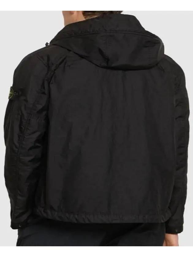 Membrana 3L TC Hooded Jacket Black - STONE ISLAND - BALAAN 3