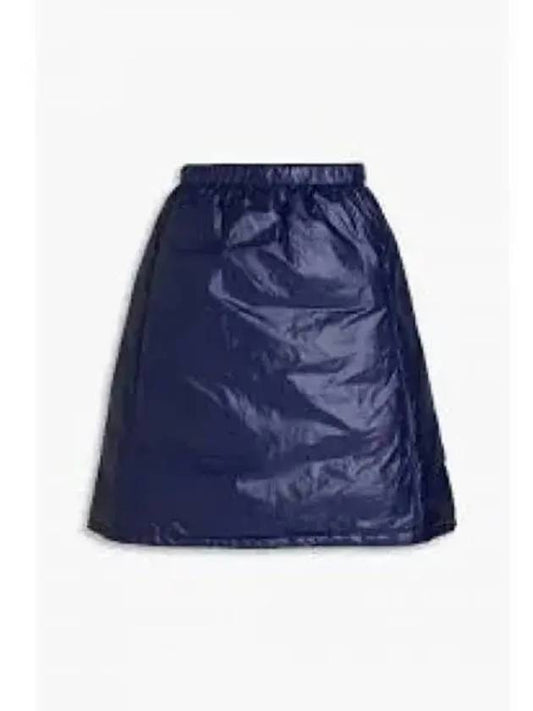 Midi Padded Down A-line Skirt Navy - JIL SANDER - BALAAN 2