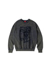 washed graphic sweatshirt - CONECTX - BALAAN 2