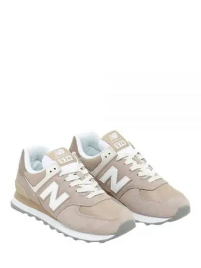 574 Low Top Sneakers Light Mushroom - NEW BALANCE - BALAAN 2