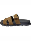 10010205059 Chypre H logo suede goatskin sandals Brunfume men's shoes TPM - HERMES - BALAAN 1