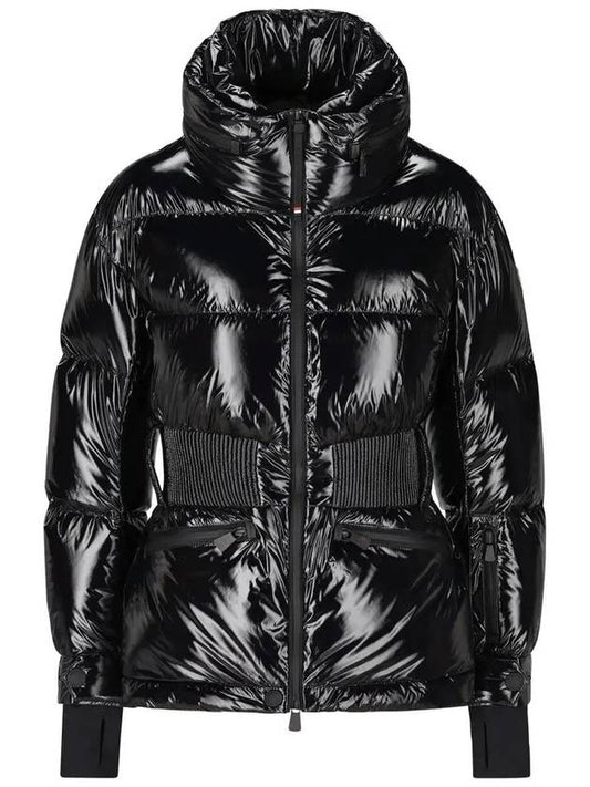 Grenoble 1A00031 539FT 999 Women s ROCHERS Glossy Black Down Padding - MONCLER - BALAAN 1