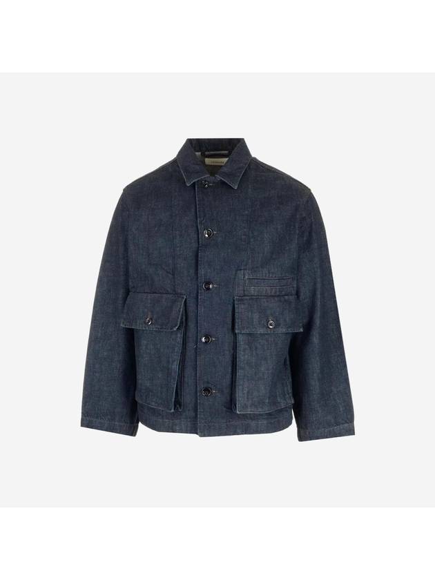 Boxy Denim Jacket Indigo - LEMAIRE - BALAAN 2