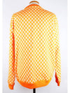 Damier crew neck knit orange XL - LOUIS VUITTON - BALAAN 4