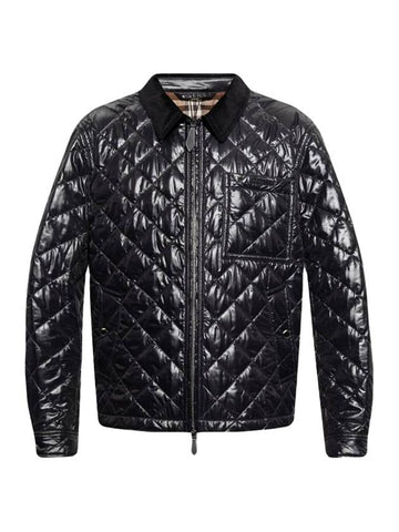 Wanson Quilted Jacket Padding Black - BURBERRY - BALAAN 1