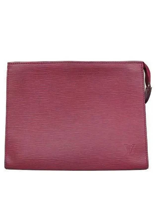 M41085 Epi Fuchsia Leather Clutch Bag - LOUIS VUITTON - BALAAN 2