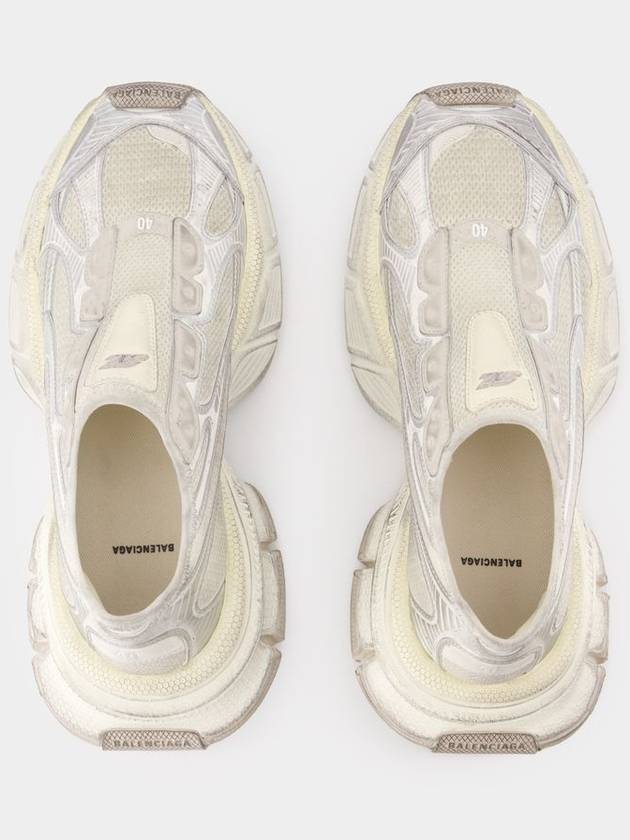 3XL Mesh Slip-On Low-Top Sneakers Eggshell - BALENCIAGA - BALAAN 5