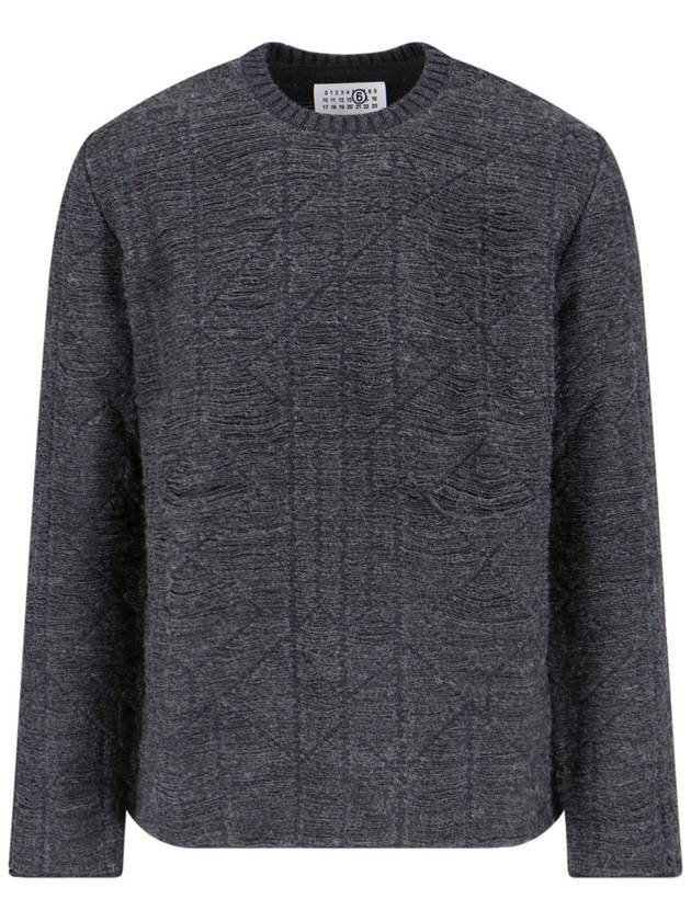 MM6 Maison Margiela Sweaters Grey - MAISON MARGIELA - BALAAN 1