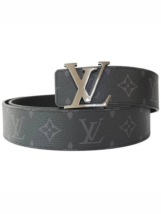 LV Initial 40MM Reversible Leather Belt Black 90CM - LOUIS VUITTON - BALAAN 1