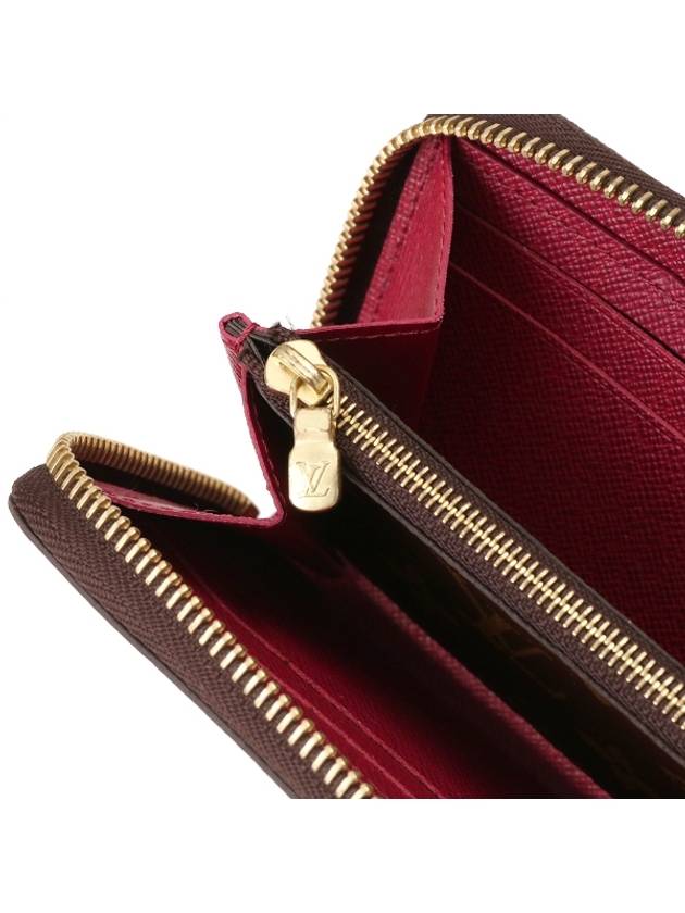 Clemence Wallet Monogram Fuchsia - LOUIS VUITTON - BALAAN 8