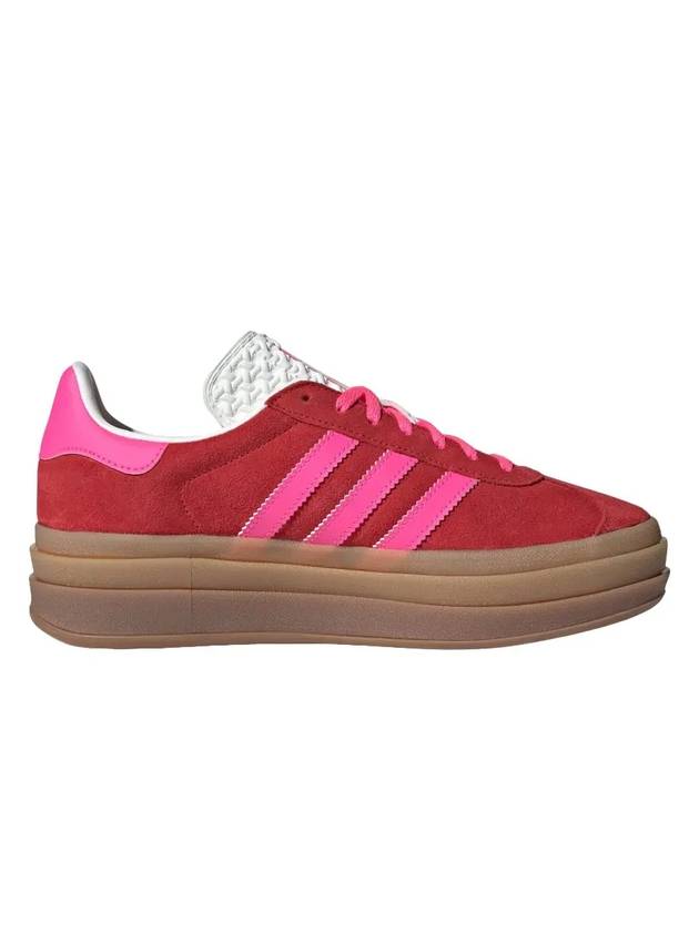 Gazelle Bold Low Top Sneakers Collegiate Red - ADIDAS - BALAAN 1