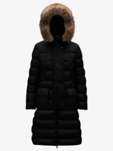 Chloe long down jacket black H2 093 1C51B02 68065 999 1227988 - MONCLER - BALAAN 1