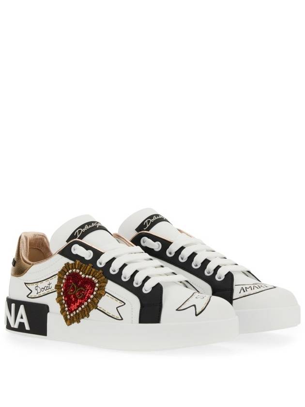 Portofino low-top sneakers white - DOLCE&GABBANA - BALAAN 16