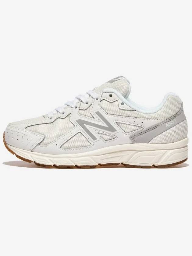 480 V5 Graphic Low Top Sneakers White - NEW BALANCE - BALAAN 5