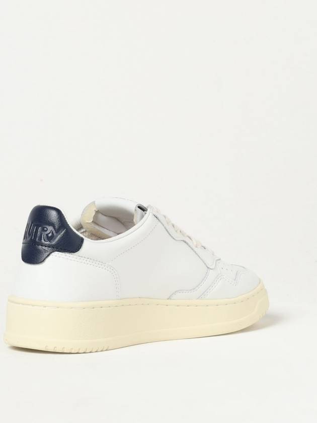 Medalist Black Heel Tab Low Top Sneakers White - AUTRY - BALAAN 4