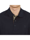 Eddie Polo Shirt Navy - BURBERRY - BALAAN 7