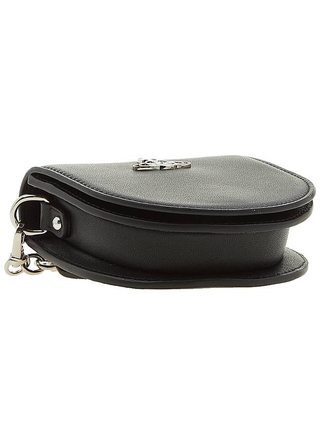 Smooth Leather Nano Saddle Cross Bag Black - VIVIENNE WESTWOOD - BALAAN 6