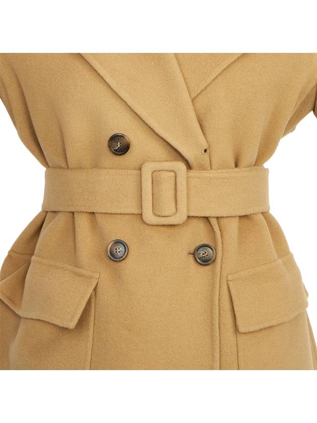 Tronto Padded Double Coat Camel - MAX MARA - BALAAN 11