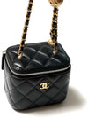 24 Year Gold Ball Vanity Bag Square Black AP1447 B18602 94305 WOC - CHANEL - BALAAN 6