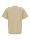 Inside Out Logo Short Sleeve T-Shirt Beige - HELMUT LANG - BALAAN 3